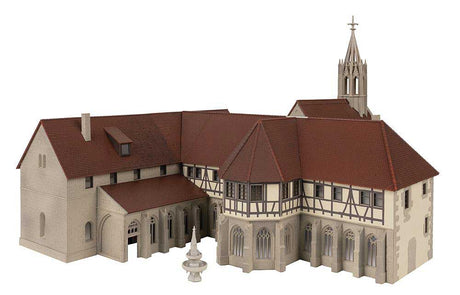 Old Abbey with Cloister -- Kit - 15-15/16 x 13-11/16 x 10-1/4"  40.5 x 34.8 x 26cm-2