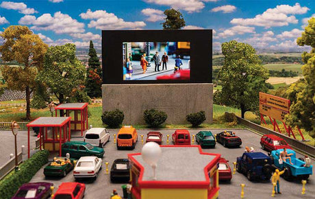 Drive-In Theater -- Laser-Cut Kit-2