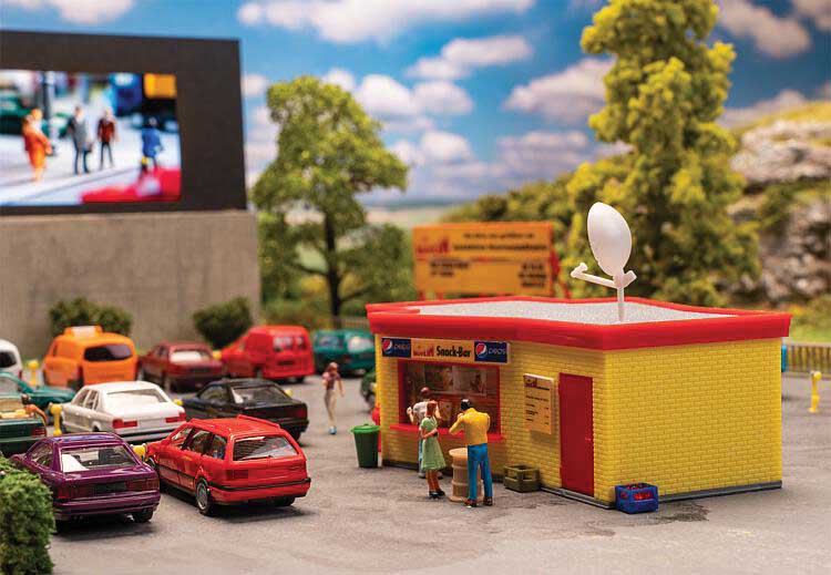 Drive-In Theater -- Laser-Cut Kit-5