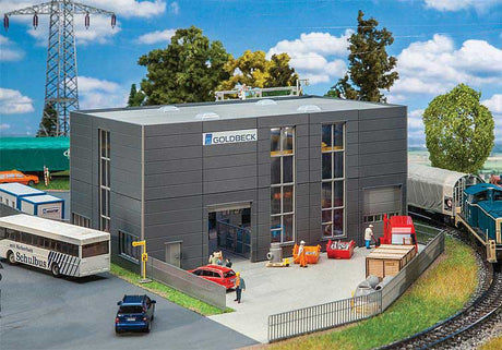 Goldbeck Modular Modern Industrial Building -- Kit - 10 x 6 x 4-7/8"  25.3 x 15.3 x 12.4cm