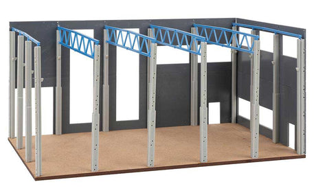 Goldbeck Modular Modern Industrial Building Under Construction -- Kit - 9-15/16 x 6 x 4-7/8" 25.3 x 15.3 x 12.4cm-2