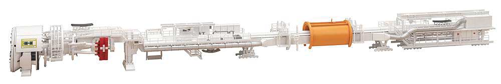 Gripper TBM Tunnel Boring Machine - Kit -- 38-3/16" 97cm Long, 3-3/8" 8.5cm Diameter-2