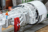 Gripper TBM Tunnel Boring Machine - Kit -- 38-3/16" 97cm Long, 3-3/8" 8.5cm Diameter-5