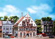 Lindau Town Hall -- 8-3/8 x 7-5/8 x 9-7/8"  21 x 19 x 24.5cm