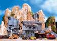 Old Stone-Crushing Plant -- 8 x 7-13/64 x 6"  20 x 18 x 15cm