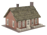 North German Thatched-Roof House -- Kit - 4-3/4 x 3-15/16 x 3-5/16"  12 x 10 x 8.4cm-3