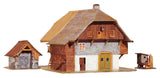 Black Forest Farmhouse -- Kit - Main House: 5-3/4 x 5 x 3-7/8"  14.6 x 12.6 x 9.9cm-3