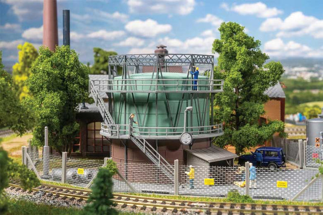 Town Gas Holder/Tank (Boiler) -- Kit - 5-3/8 x 5 x 4-5/8"  13.7 x 12.5 x 11.7cm-1