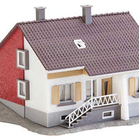 One-Family House with Terrace -- Kit - 5-1/8 x 4-5/8 x 3-3/16"  13 x 11.8 x 8.1cm