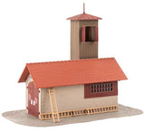 Fire Station -- Kit - 6-1/4 x 4-3/16 x 5-1/2"  15.8 x 10.6 x 14cm-1