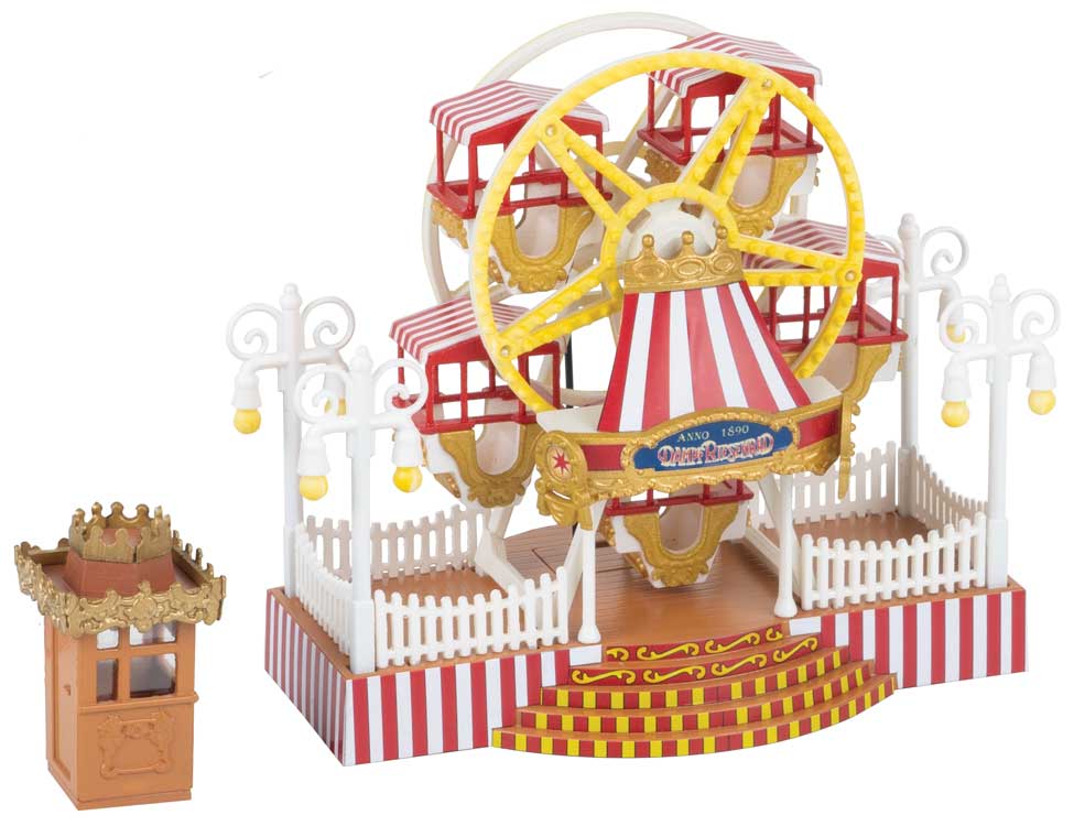 Nostalgic Steam Ferris Wheel with Motor -- Kit - 4-5/16 x 2-7/16 x 3-11/16"  11 x 6.2 x 9.3cm-2