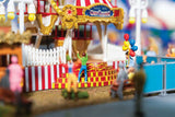 Nostalgic Steam Ferris Wheel with Motor -- Kit - 4-5/16 x 2-7/16 x 3-11/16"  11 x 6.2 x 9.3cm-5
