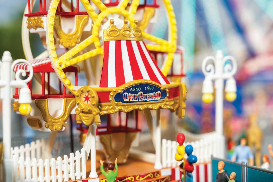 Nostalgic Steam Ferris Wheel with Motor -- Kit - 4-5/16 x 2-7/16 x 3-11/16"  11 x 6.2 x 9.3cm-6