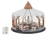 Dog Rose Coffee Cups Carousel -- Kit - 17.2cm Diameter x 13.5cm Tall-2