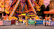 Fairground Barriers & Signs - Kit -- 28-3/8"  72cm