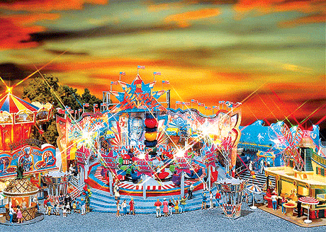 Carnival Rides - Breakdancer #1 w/2 Ticket Booths