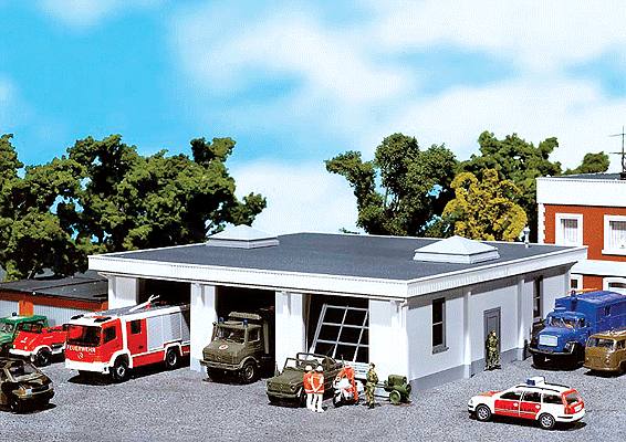 3-Bay Fire Station - Kit