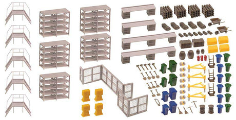 Hangar with Helicopter -- Kit - Main Hangar: 21-9/16 x 15-3/8 x 3-13/16"  54.8 x 39 x 11.8cm-4