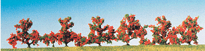 Bushes w/red Flowers