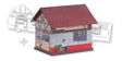 Bakery - Basic -- Paintable Fold & Snap Cardstock Kit