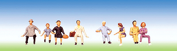 Pedestrians -- Sitting Persons I
