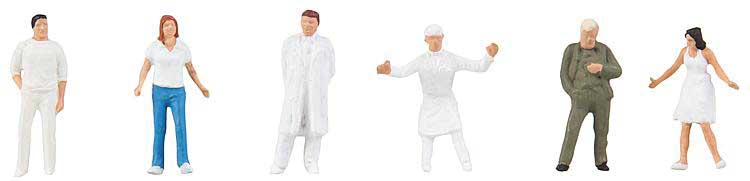 Working People -- Clinic Staff pkg(6)