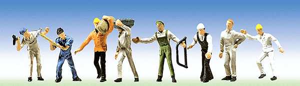 Working People -- Construction Workers pkg(8)