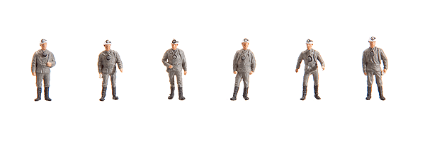 Workers -- Mine Rescue Team pkg(6)