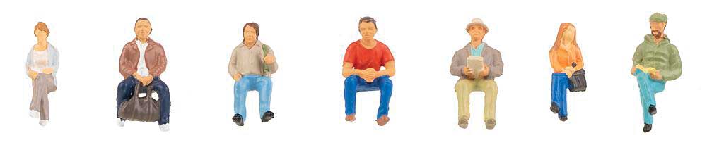 Sitting People -- Set #1 pkg(7)-2