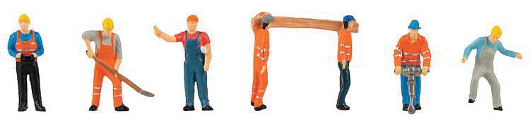 On the Building Site Construction Workers -- pkg(7)