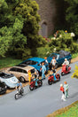 Motorcyclists -- 4 Bikes & 4 Riders-1