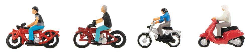 Motorcyclists -- 4 Bikes & 4 Riders-2