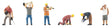 Construction Site Figures -- pkg(6)