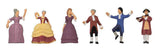 Rococo Dancers -- pkg(6)-2