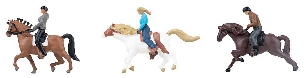 Horses and Riders -- 3 of Each-2