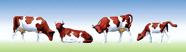 Farm Animals -- Cows (brown, Spotted)