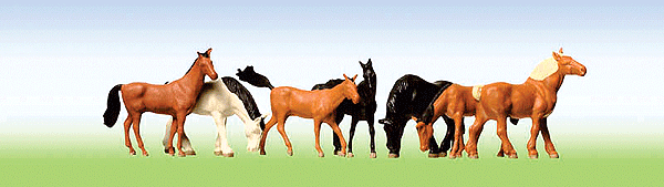 Animals -- Horses - Assorted pkg(7)