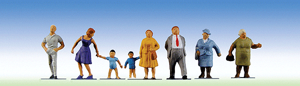 Pedestrians -- Passers-by II pkg(6)