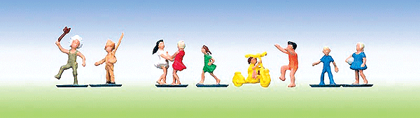 Pedestrians -- Playing Children III