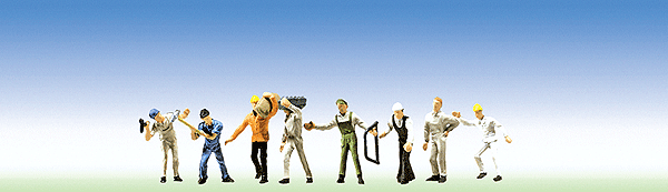 Working People -- Construction Workers pkg(8)