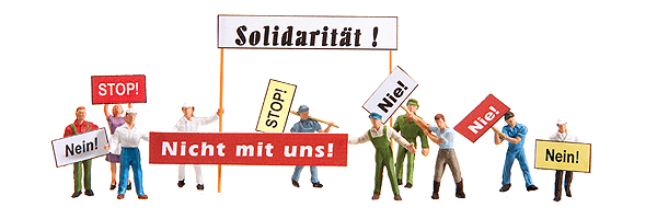 Pedestrians -- Demonstrators pkg(10)