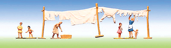 Pedestrians -- Washing Day
