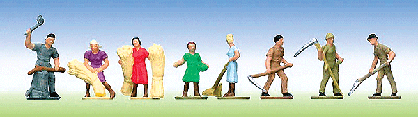 Workers -- Farm Workers w/Tools
