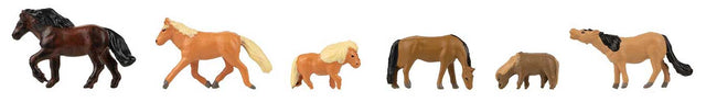 Horses and Ponies -- pkg(6)