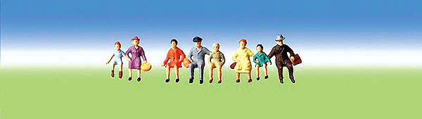 Groups of Seated People