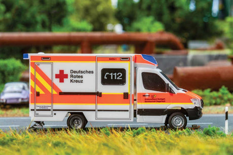 Mercedes-Benz Sprinter Ambulance - Car System Digital -- German Red Cross (white, orange, German Lettering)-3