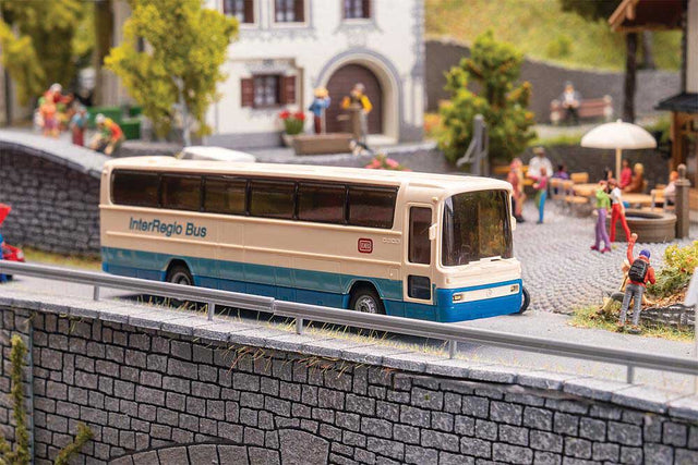 Mercedes-Benz O 303 RHD Bus - Car System Digital -- German Federal Railroad DB InteRegio (white, blue)-1