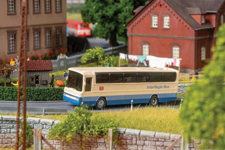 Mercedes-Benz O 305 Bus - Powered - Car System -- German Railroad DB AG (InterRegio, ivory, blue, red)-1