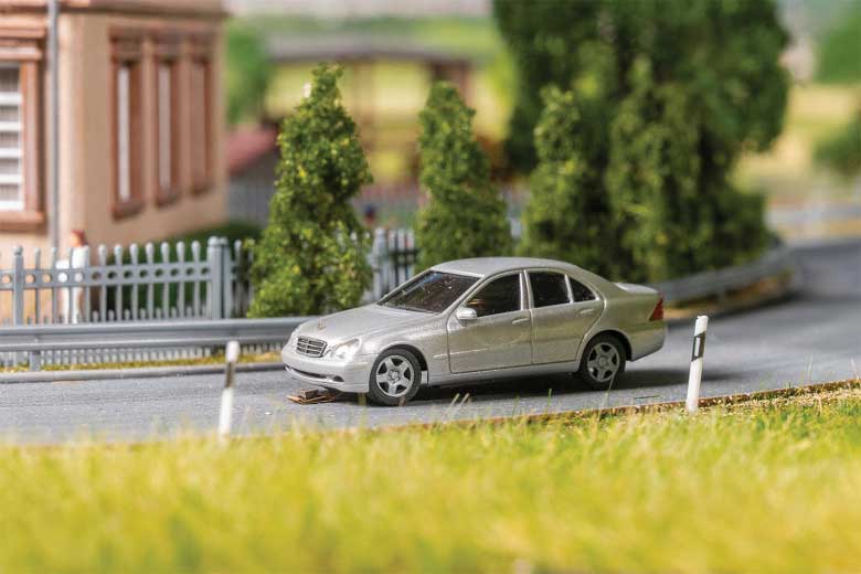 Mercedes-Benz C-Class W 203 Sedan - Powered - Car System -- Silver-1