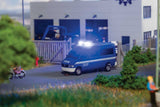 Mercedes-Benz Sprinter Passenger Van with Flashers - Car System -- THW (blue, white, German Lettering)-3
